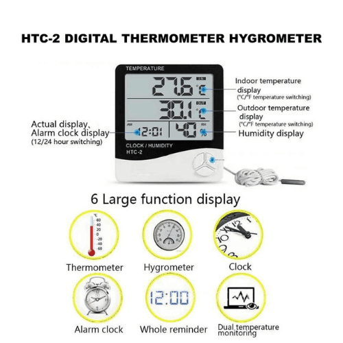 Digital Thermometer Hygrometer