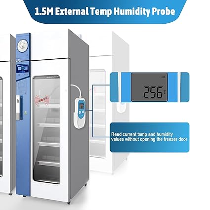 External Probe Temp & Humidity Logger